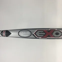 LOUISVILLE SLUGGER Used Louisville ExoGrid 3 BB13EX 32/29 BBCOR Baseball Bat Gray/Red -3 2013 2 5/8