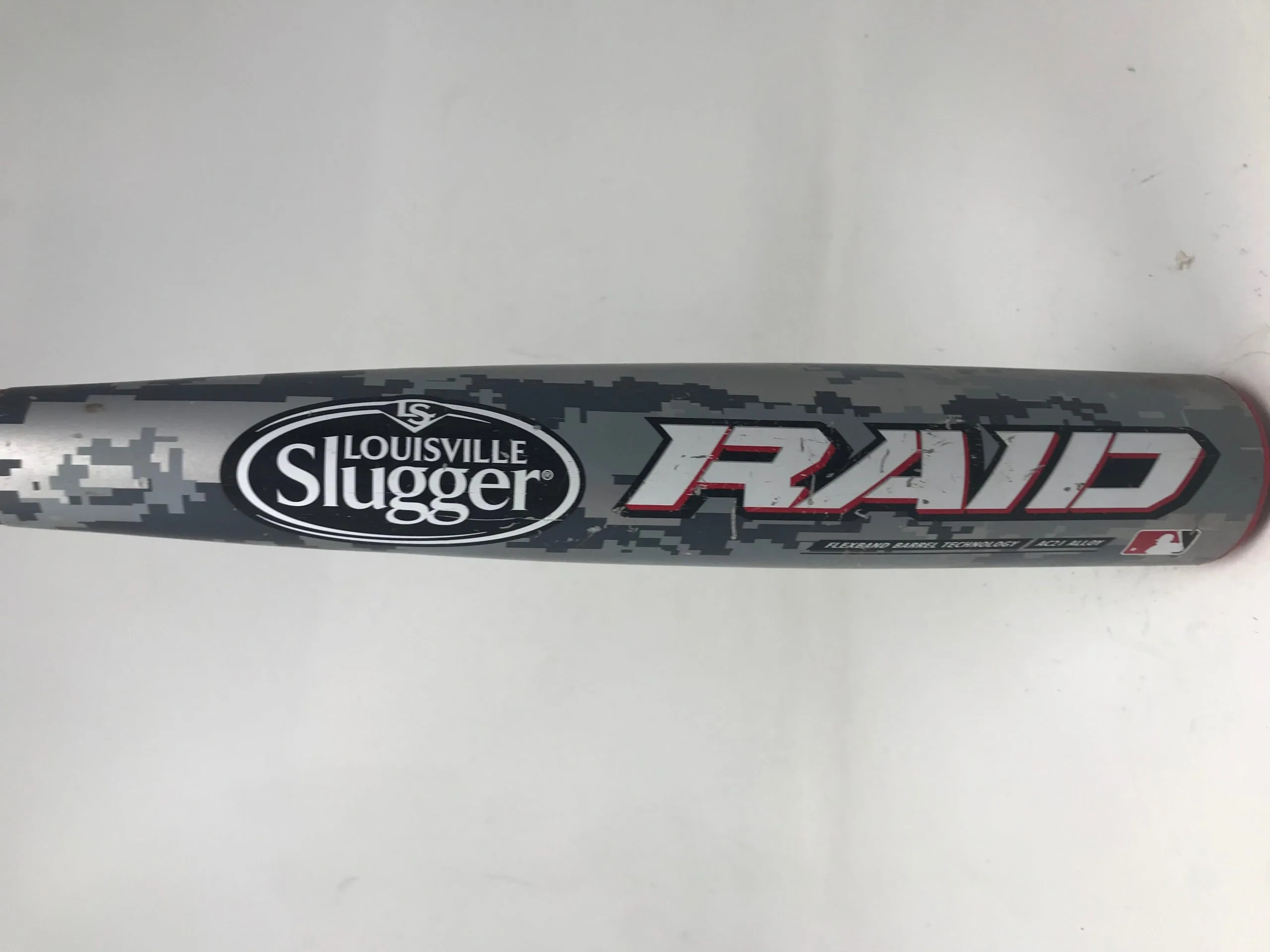Used 33/30 Louisville Slugger Raid BBCOR Baseball Bat BBRD14-RR -3 2014 2 5/8" 1 Used 33/30 Louisville Slugger Raid BBCOR Baseball Bat BBRD14-RR -3 2014 2 5/8"