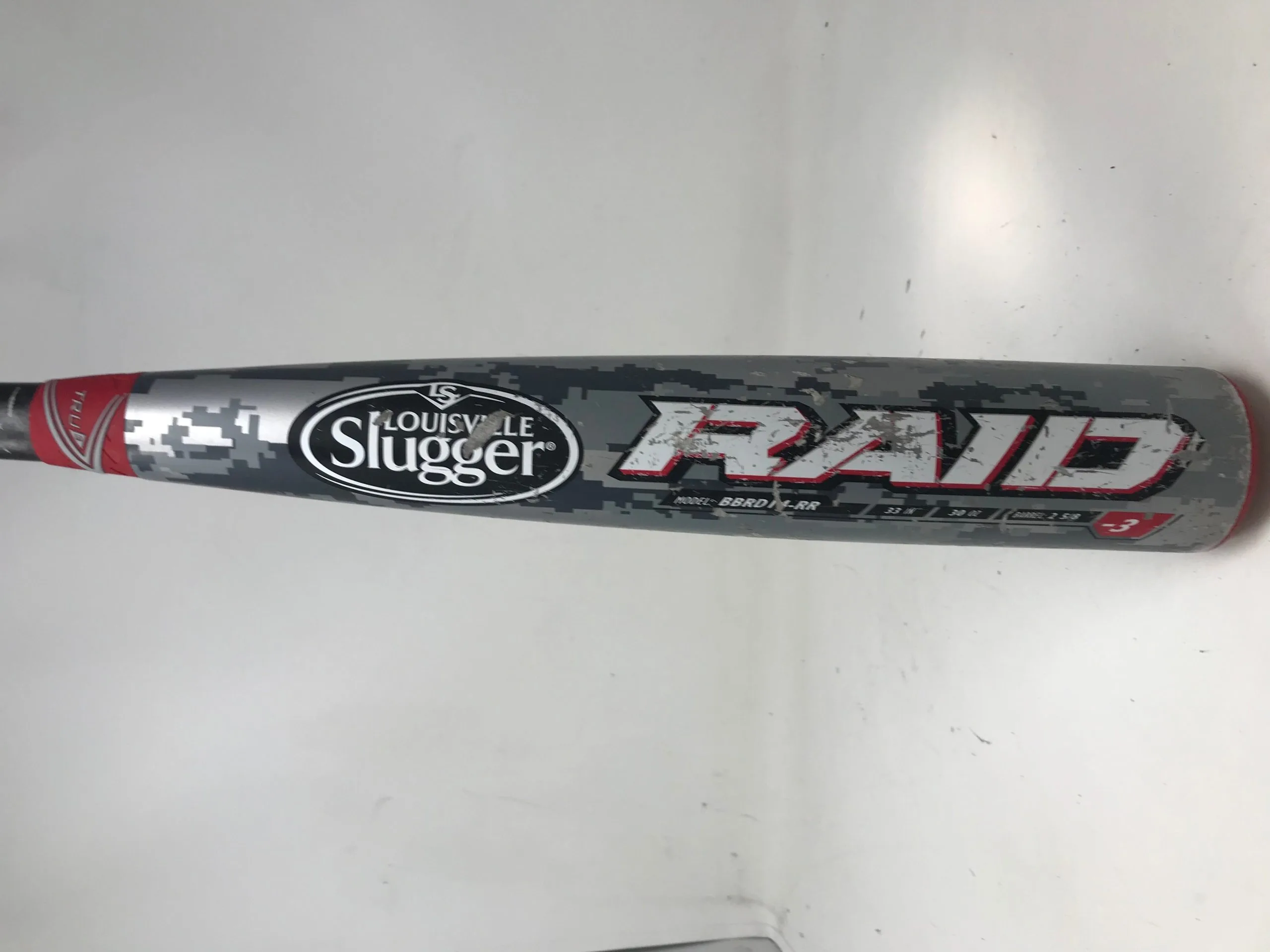 Used5 33/30 Louisville Slugger Raid BBCOR Baseball Bat BBRD14-RR -3 2014 2 5/8" 2 Used5 33/30 Louisville Slugger Raid BBCOR Baseball Bat BBRD14-RR -3 2014 2 5/8" - Image 2