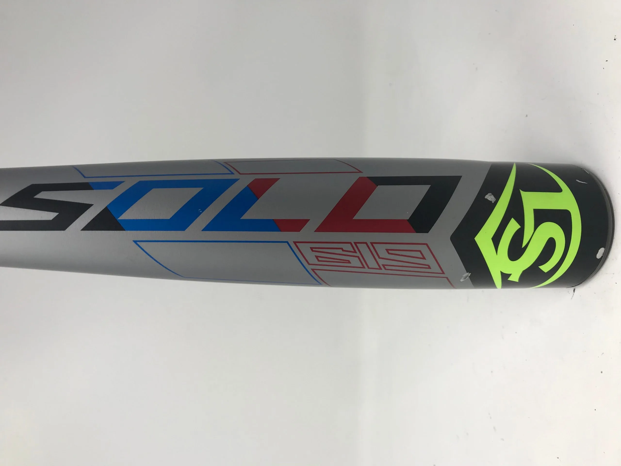 Used. Louisville Slugger Solo 619 29/18 -11 2 5/8" USA Baseball Bat Alloy 1 Used. Louisville Slugger Solo 619 29/18 -11 2 5/8" USA Baseball Bat Alloy