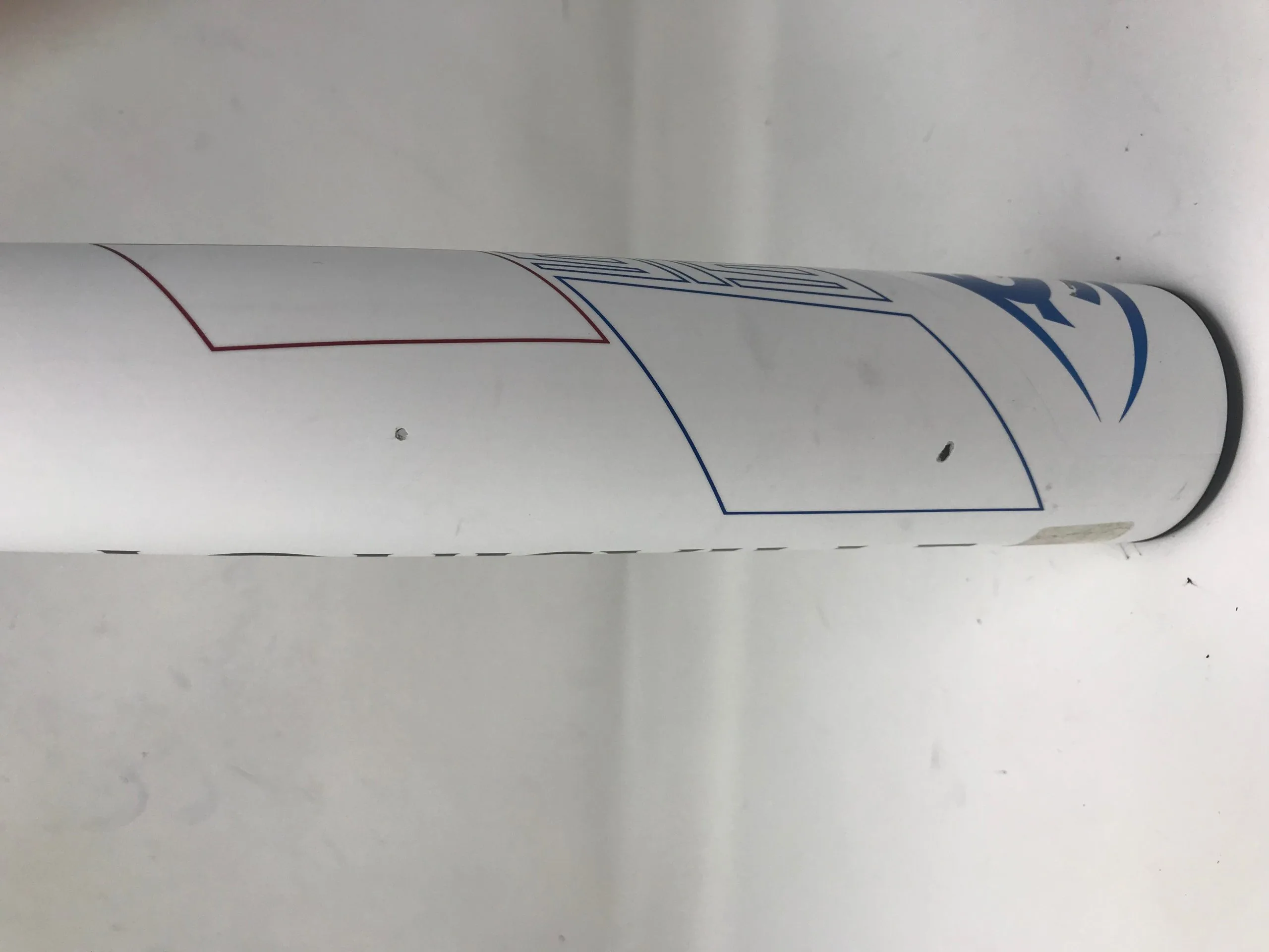 Used WTLBBP919B Louisville Slugger Prime 919 33/30 Blue/White BBCOR 2 5/8" 3 Used WTLBBP919B Louisville Slugger Prime 919 33/30 Blue/White BBCOR 2 5/8" - Image 3