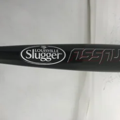 LOUISVILLE SLUGGER Used Louisville SLAS14-RX Assault 27/17 Senior League Bat WARRANTY