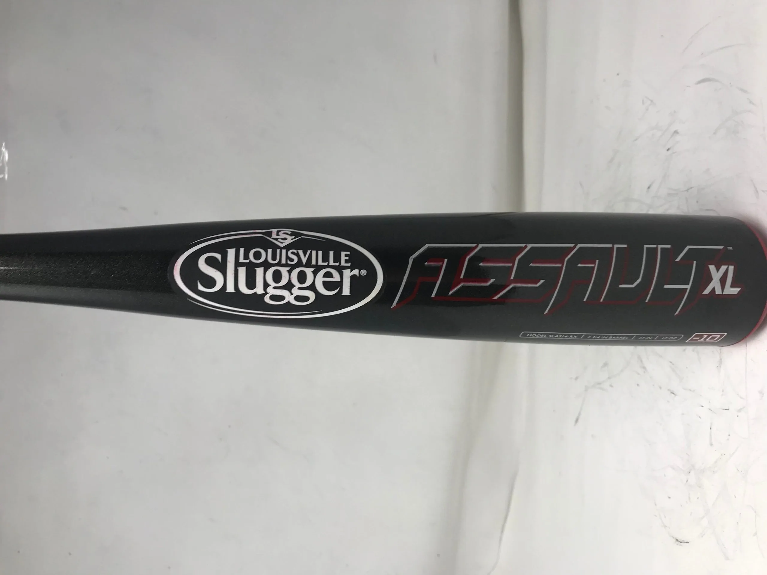 LOUISVILLE SLUGGER Used Louisville SLAS14-RX Assault 27/17 Senior League Bat WARRANTY 2 LOUISVILLE SLUGGER Used Louisville SLAS14-RX Assault 27/17 Senior League Bat WARRANTY - Image 2