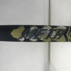 Used, Louisville Slugger Meta BBCOR Baseball Bat 2021 2 5/8" -3 33/30 Black/Gold