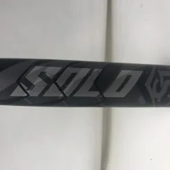 Used, 2021 Louisville Slugger Solo -5 USSSA Baseball Bat Black/Silver 32/27