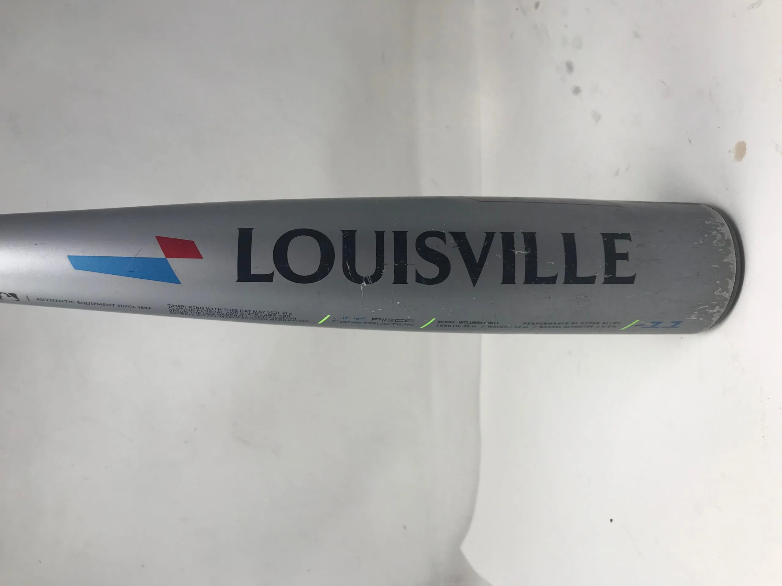 Used, Louisville Slugger Solo 619 30/19 -11 2 5/8" USA Baseball Bat Alloy 2 Used, Louisville Slugger Solo 619 30/19 -11 2 5/8" USA Baseball Bat Alloy - Image 2