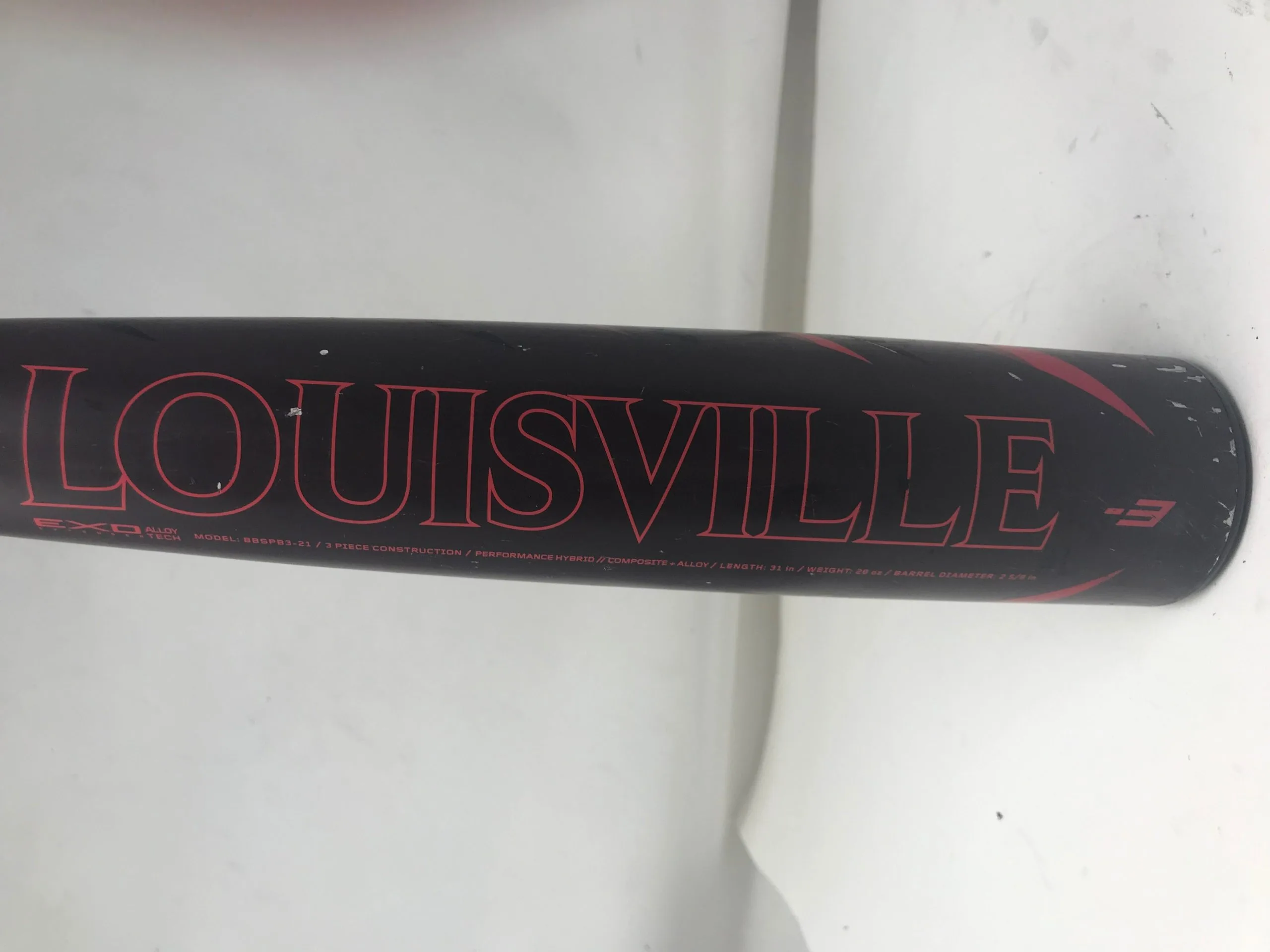 Used Louisville Slugger 2021 Select Power (-3) 2 5/8" BBCOR Baseball Bat 31/28 2 Used Louisville Slugger 2021 Select Power (-3) 2 5/8" BBCOR Baseball Bat 31/28 - Image 2