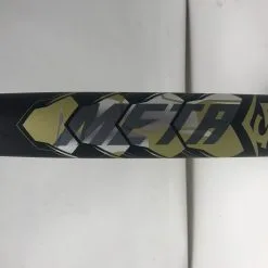 Used. Louisville Slugger Meta BBCOR Baseball Bat 2 5/8" -3 33/30 Black/Gold