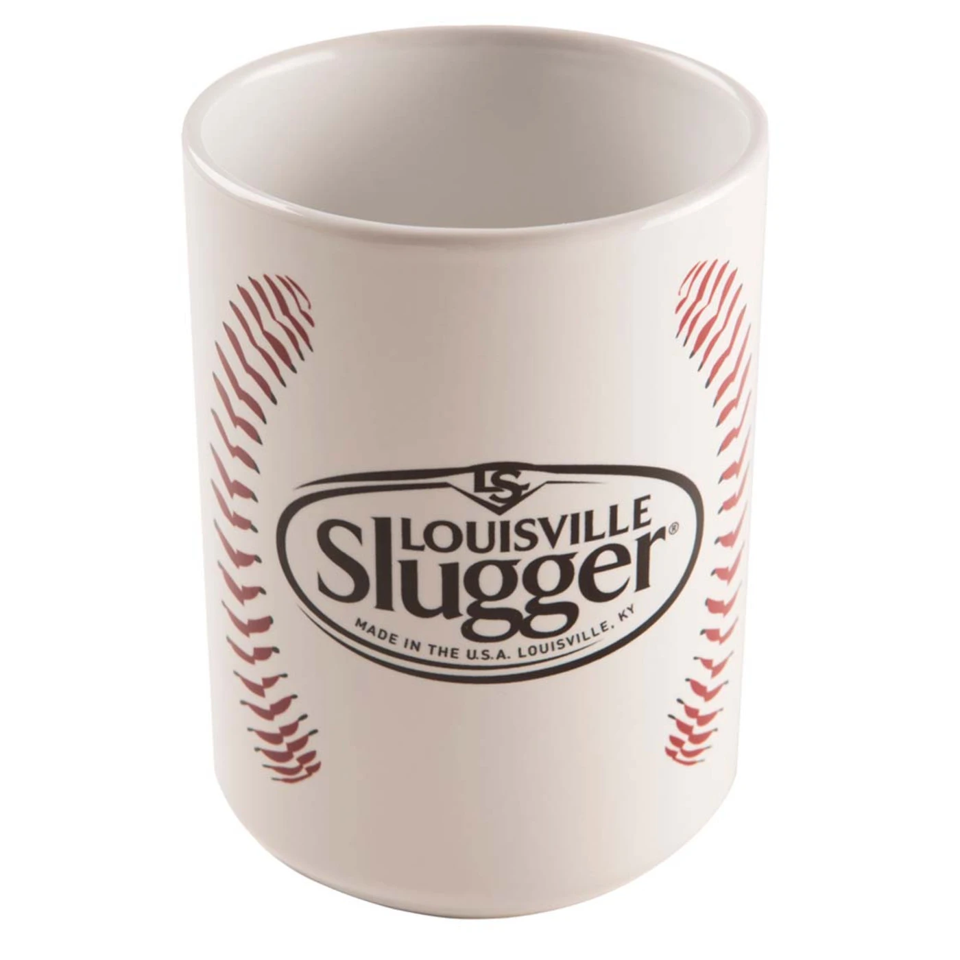 LOUISVILLE SLUGGER Baseball Stitches Mug 1 LOUISVILLE SLUGGER Baseball Stitches Mug