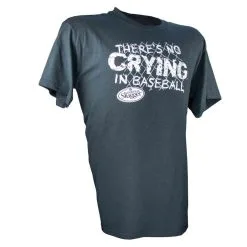 LOUISVILLE SLUGGER Youth No Crying In Baseball T Black