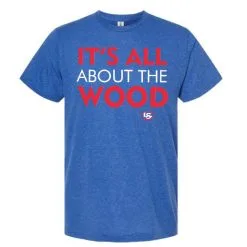 LOUISVILLE SLUGGER It's All About The Wood T-Shirt Royal Blue