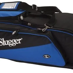 New Louisville Slugger Deluxe Locker Bag NavySilver 600 Denier Polyester