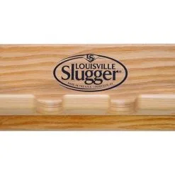LOUISVILLE SLUGGER Wood Vertical Four Bat Holder