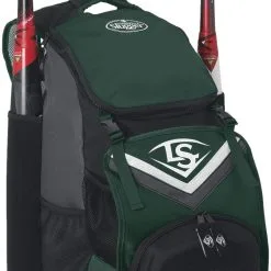 New Louisville Slugger Series 7 Stick Pack Equiptment Bag Baseball Green/Black