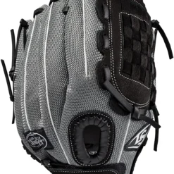 New Louisville Slugger Genesis Baseball Glove RHT GERB19105 10.5" Black/Silver