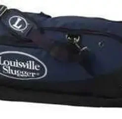 New Louisville Slugger Pro Locker Bag Baseball Black/Silver 35" X 9" X 12"