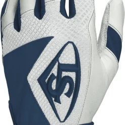 New Louisville Slugger Series 7 Batting Gloves Navy/White XX-Large