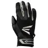 LOUISVILLE SLUGGER New Easton HS3 Batting Gloves Adult Medium Black/White/Gray Neoprene Wrist