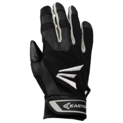 LOUISVILLE SLUGGER New Easton HS3 Batting Gloves Adult X-Large Black/White/Gray Neoprene Wrist
