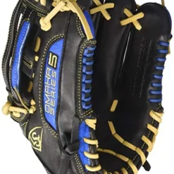 New Louisville Slugger Omaha Series 5 S5RL6-1150 Baseball Glove RHT 11.5" Bk/Bl
