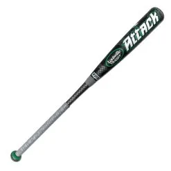 New Other Louisville Slugger Attack 29/21 Senior League Baseball Bat Black/Green