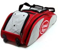 New Other Louisville Slugger Wheeled Player Bag Equipment Bag Baseball Red/Silver