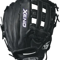 New Louisville Slugger Xeno XNRF17125 12.5 Inch RHT Softball Black W/ Logo