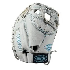 New Louisville Slugger Xeno XNRF19CM Fastpitch RHT 33" White Catcher's Mitt